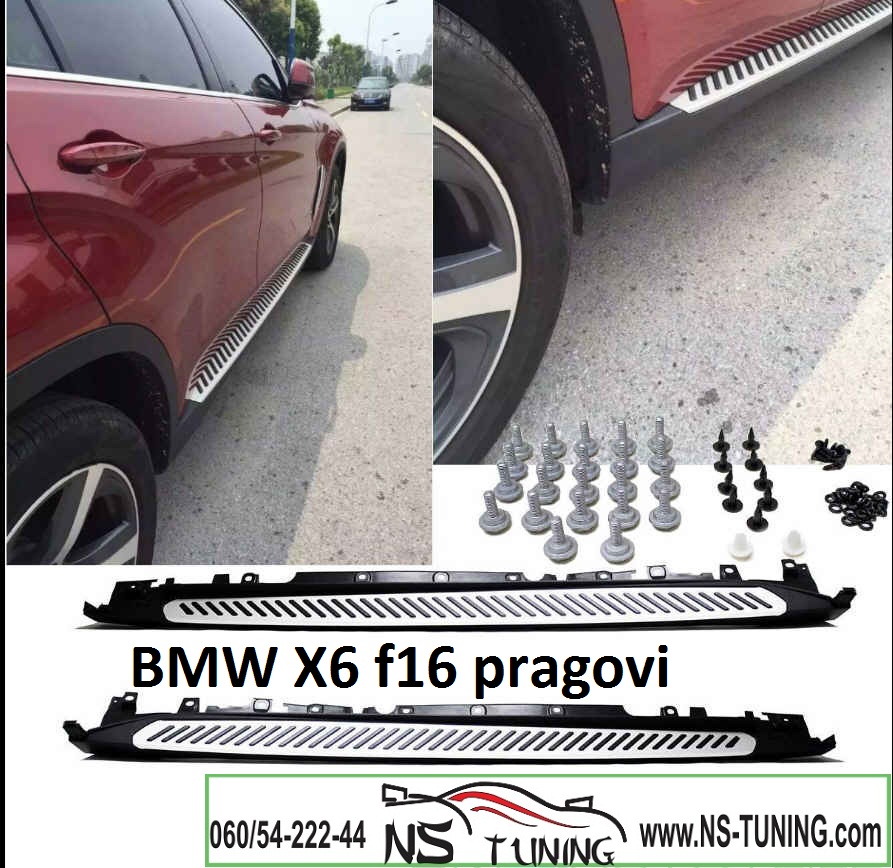 bmw x6 f16 pragovi bocni amg ugradnja novi sad tuning